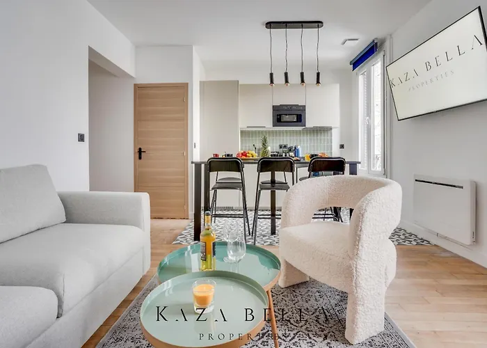 Kaza Bella - Maisons Alfort 7 - Large Modern Family Flat