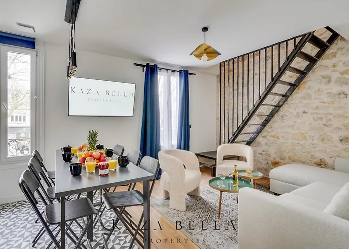 Kaza Bella - Maisons Alfort 7 - Large Modern Family Flat