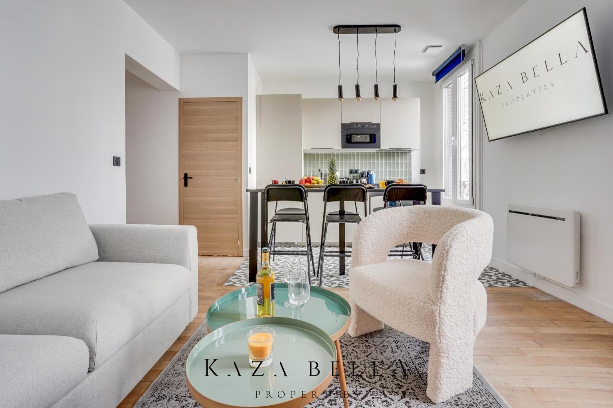 Kaza Bella - Alfort 7 - Large Modern Family Flat Maisons-Alfort